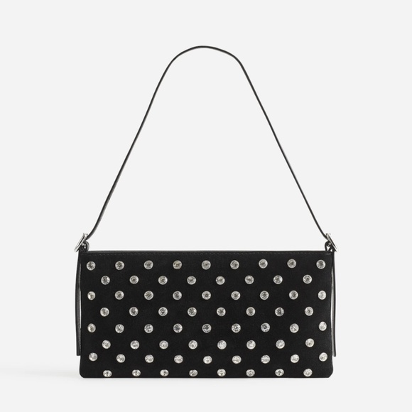 Madewell Handbags - New MADEWELL The Sculptural-Buckle Mini Shoulder Bag True Black Multi NS753